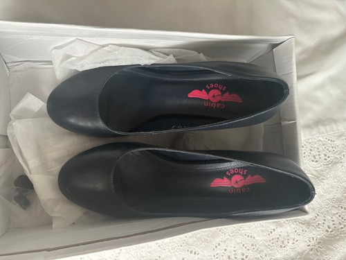 Used cabin crew shoes - used,