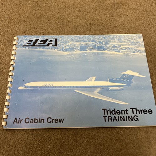 1973 bea air - cabin, crew