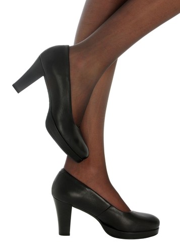 Cabin crew heels - cabin, leather