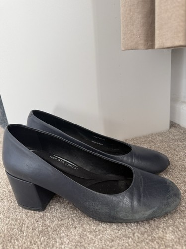 Worn cabin crew heels - crew,