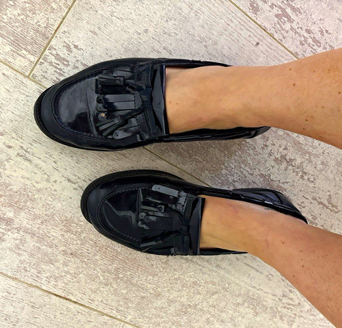 Used cabin crew shoes