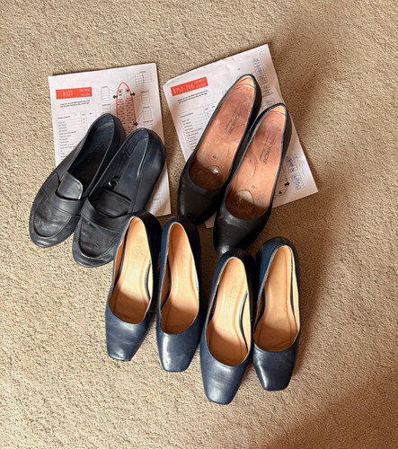 Used cabin crew shoes